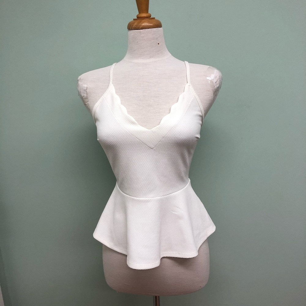 Bongo | Women's Tank Top | Juniors | Summer Top | White